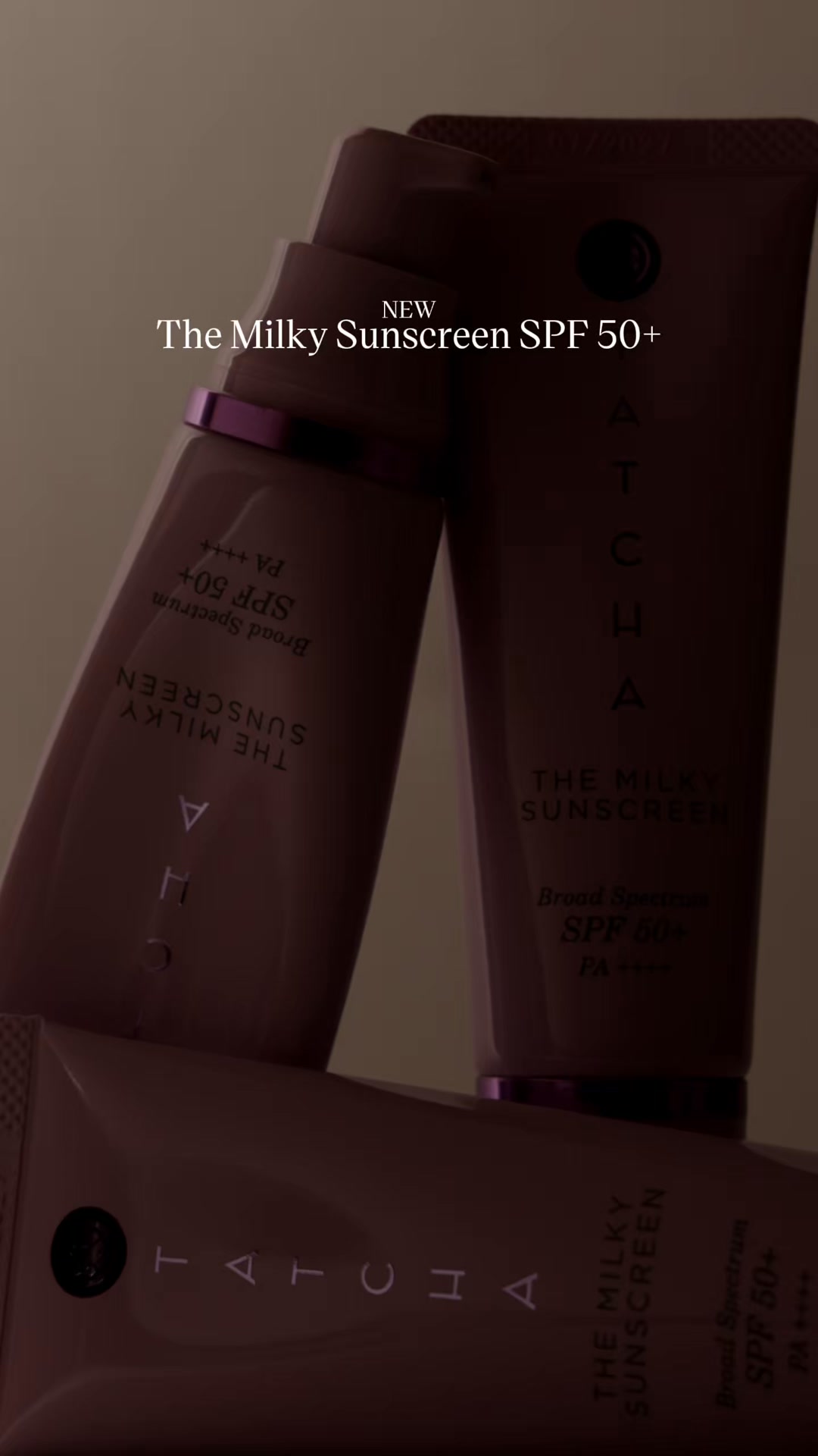 Enjoy daily sun protection with our new milky-light SPF 50+ that addresses 3 key signs of visible sun damage and disappears on skin