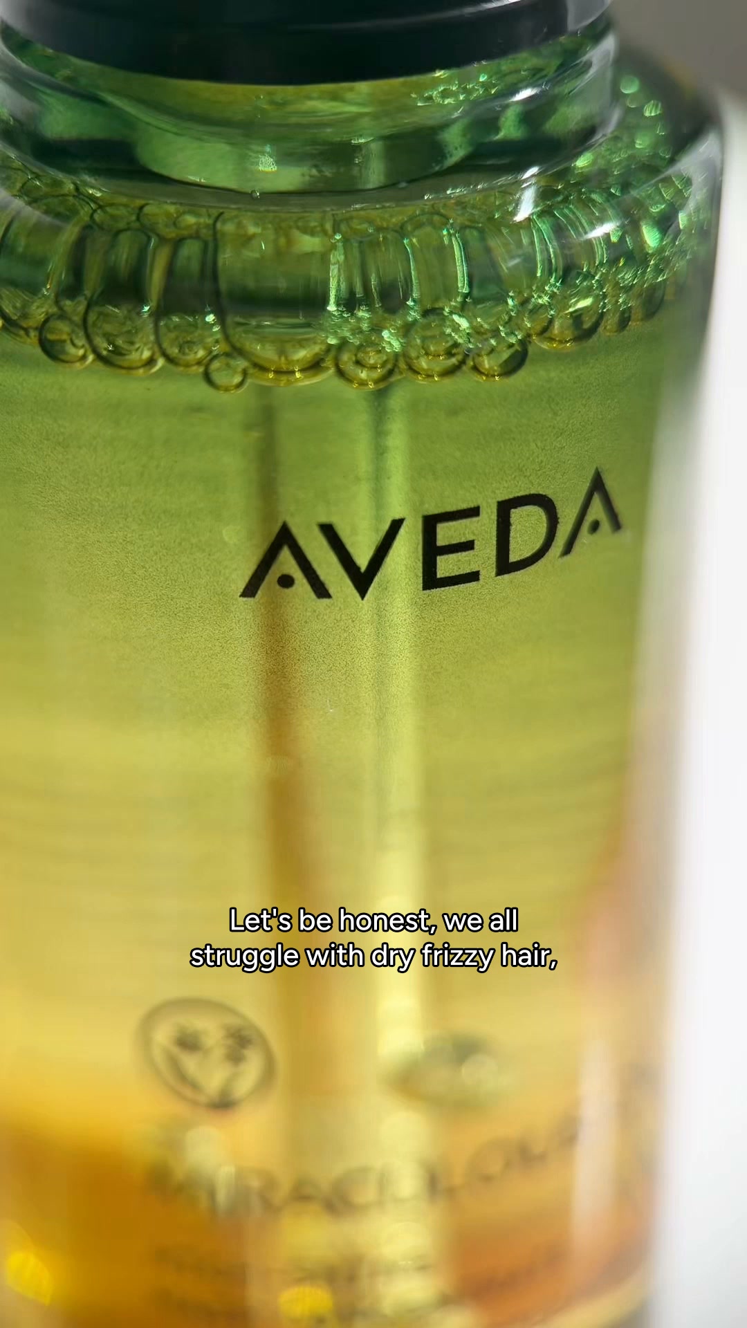 Dry or frizzy hair? Aveda Miraculous Oil is called miraculous for a reason.