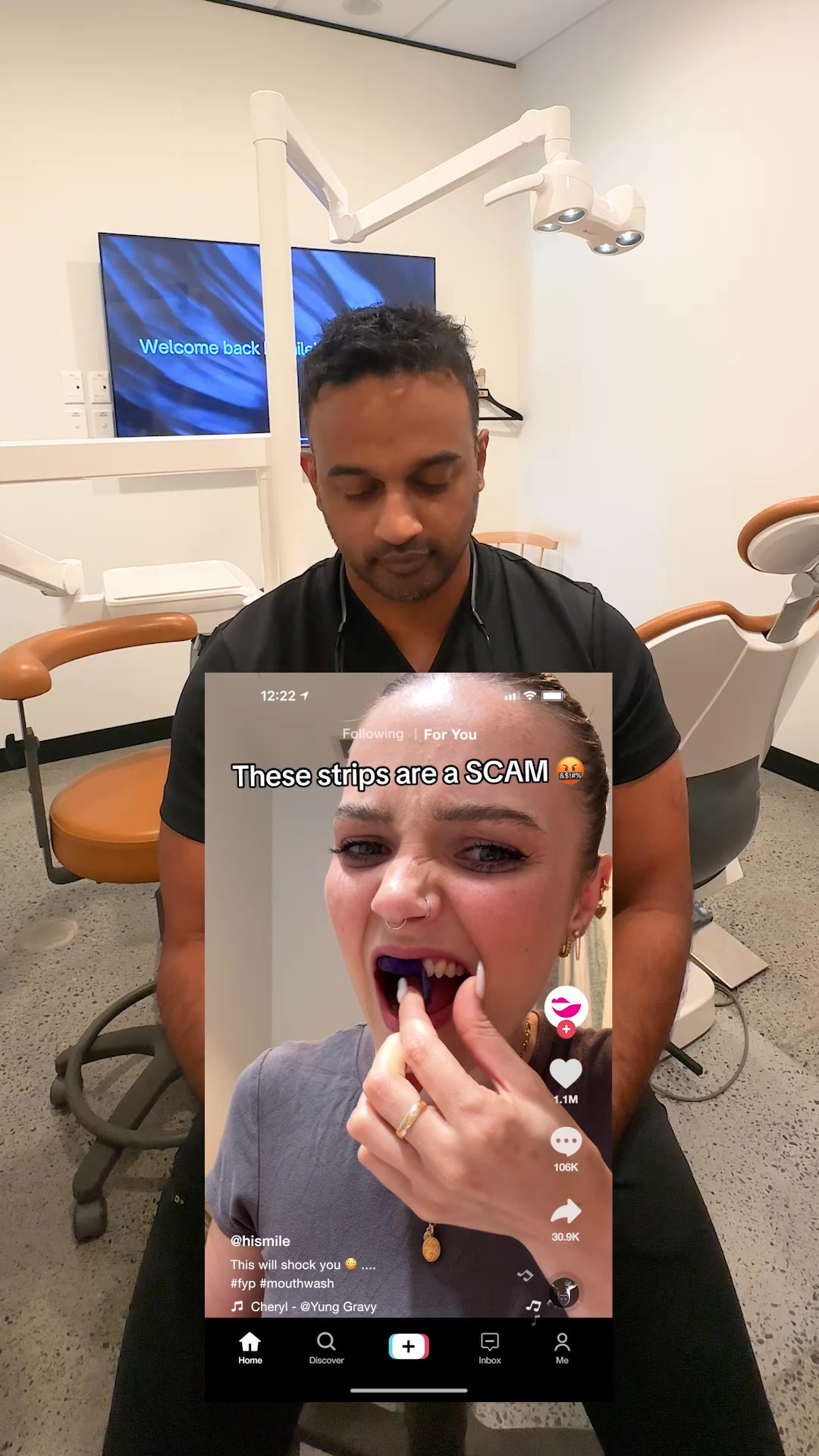 Hismile — Facebook ad