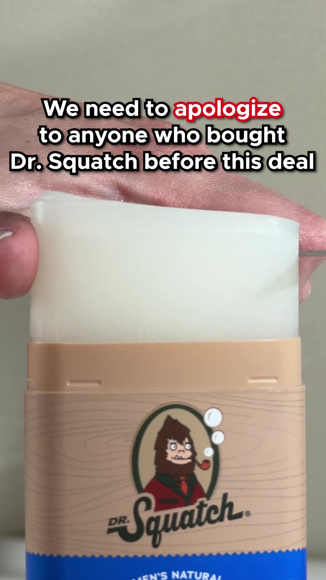 Dr. Squatch — Facebook ad